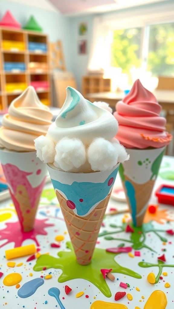 Creative Ice Cream Art Projects for Kids Children